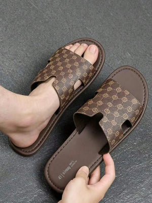 Sandales Homme en Cuir Élégantes | CHEVAL NOI