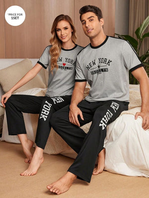 Pyjamas assortis pour hommes et femmes