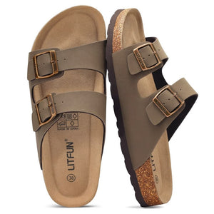 Sandales Homme en Cuir Élégantes | CHEVAL NOI