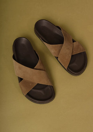 Sandales Homme en Cuir Élégantes | CHEVAL NOI