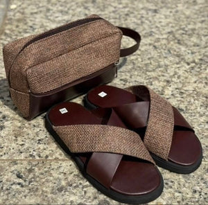 Sandales Homme en Cuir Élégantes | CHEVAL NOI