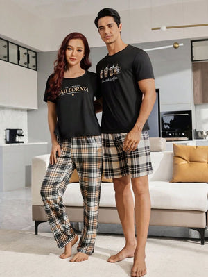 Pyjamas assortis pour hommes et femmes