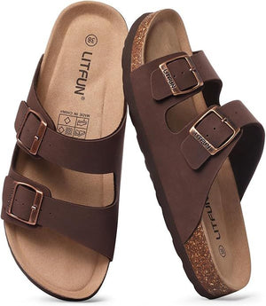 Sandales Homme en Cuir Élégantes | CHEVAL NOI