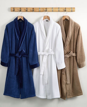 Peignoir Pour Homme et Fammes   de Bain Luxe  | CHEVAL NOIR