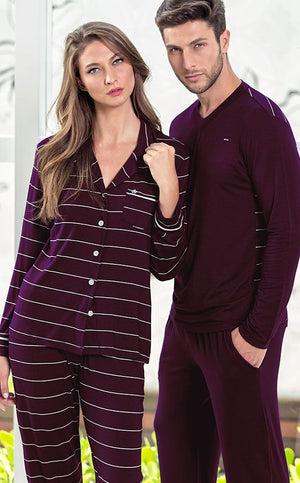 Pyjamas assortis pour hommes et femmes