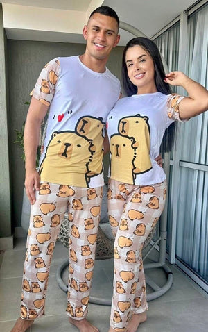 Pyjamas assortis pour hommes et femmes